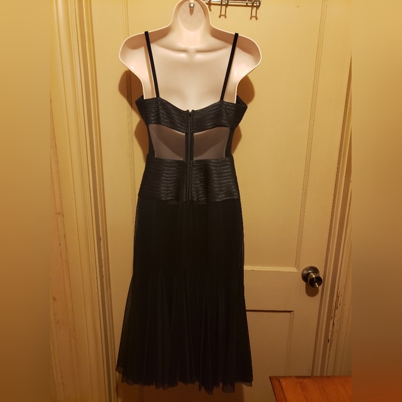 Cache Dress Black Size 6 - Picture 6 of 11